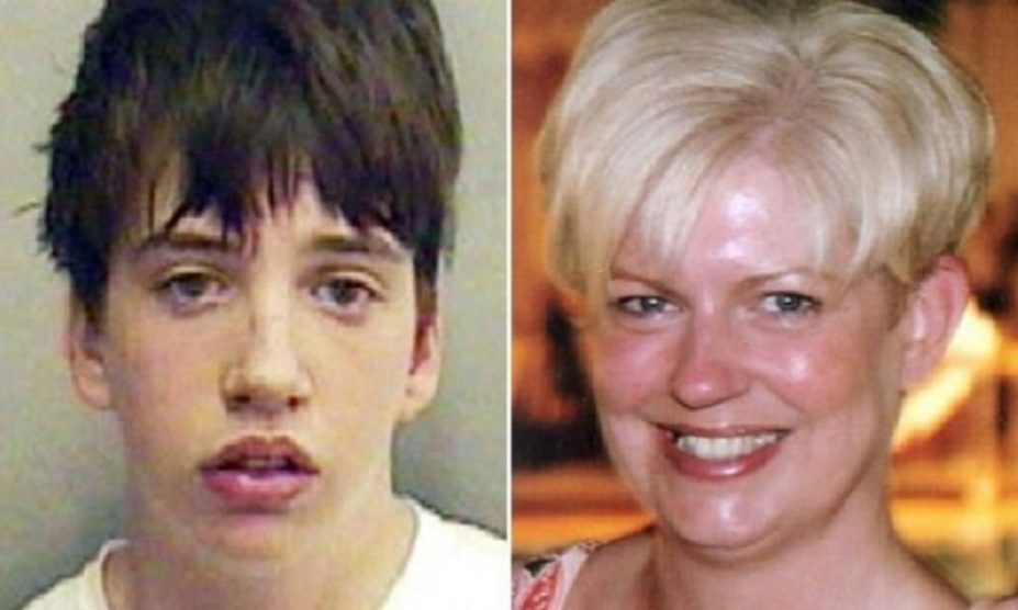 Daniel Bartlam (left) and his mother Jacqueline Bartlam (right)