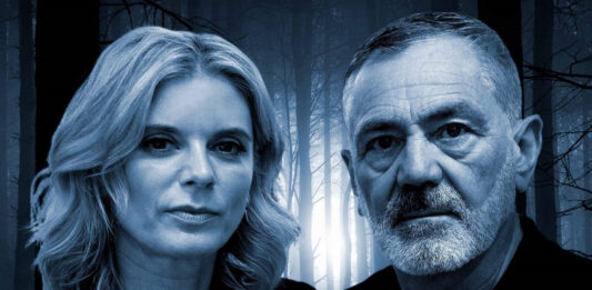 David Wilson and Emilia Fox