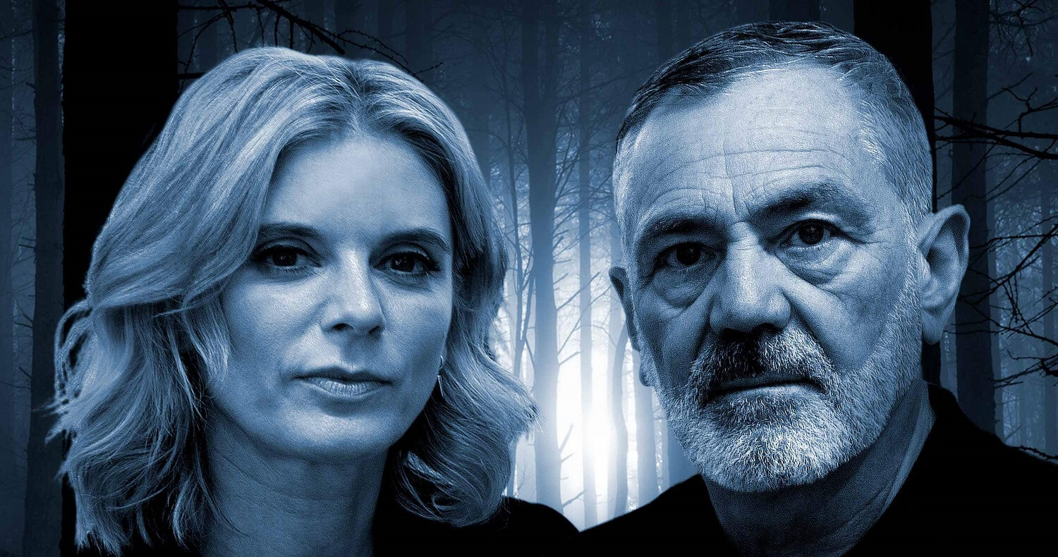 David Wilson and Emilia Fox